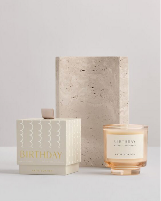 Katie Loxton | 'Birthday' Sentiment Candle