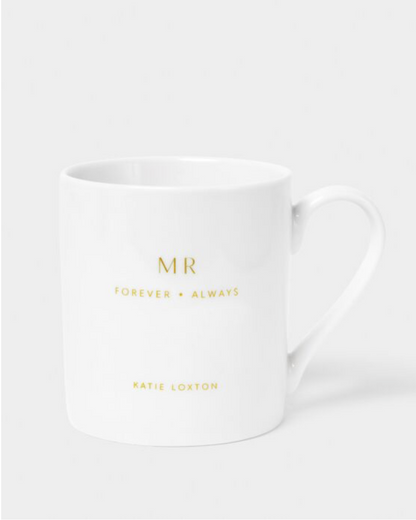 Katie Loxton | 'Mr & Mrs' Porcelain Mug Gift Set