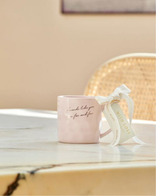Katie Loxton | 'Friends Like You Are Far and Few' Gift Bow Mug