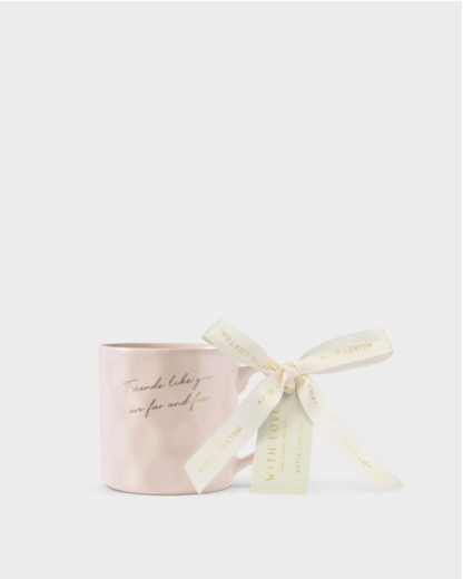 Katie Loxton | 'Friends Like You Are Far and Few' Gift Bow Mug