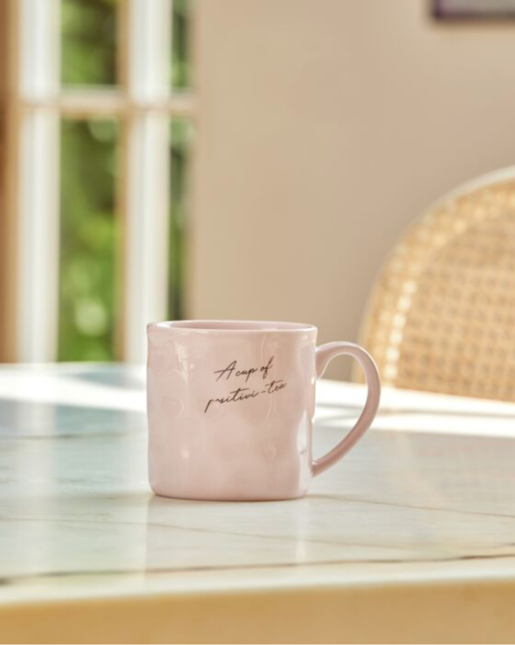 Katie Loxton | 'A Cup of Positivi-Tea' Gift Bow Mug