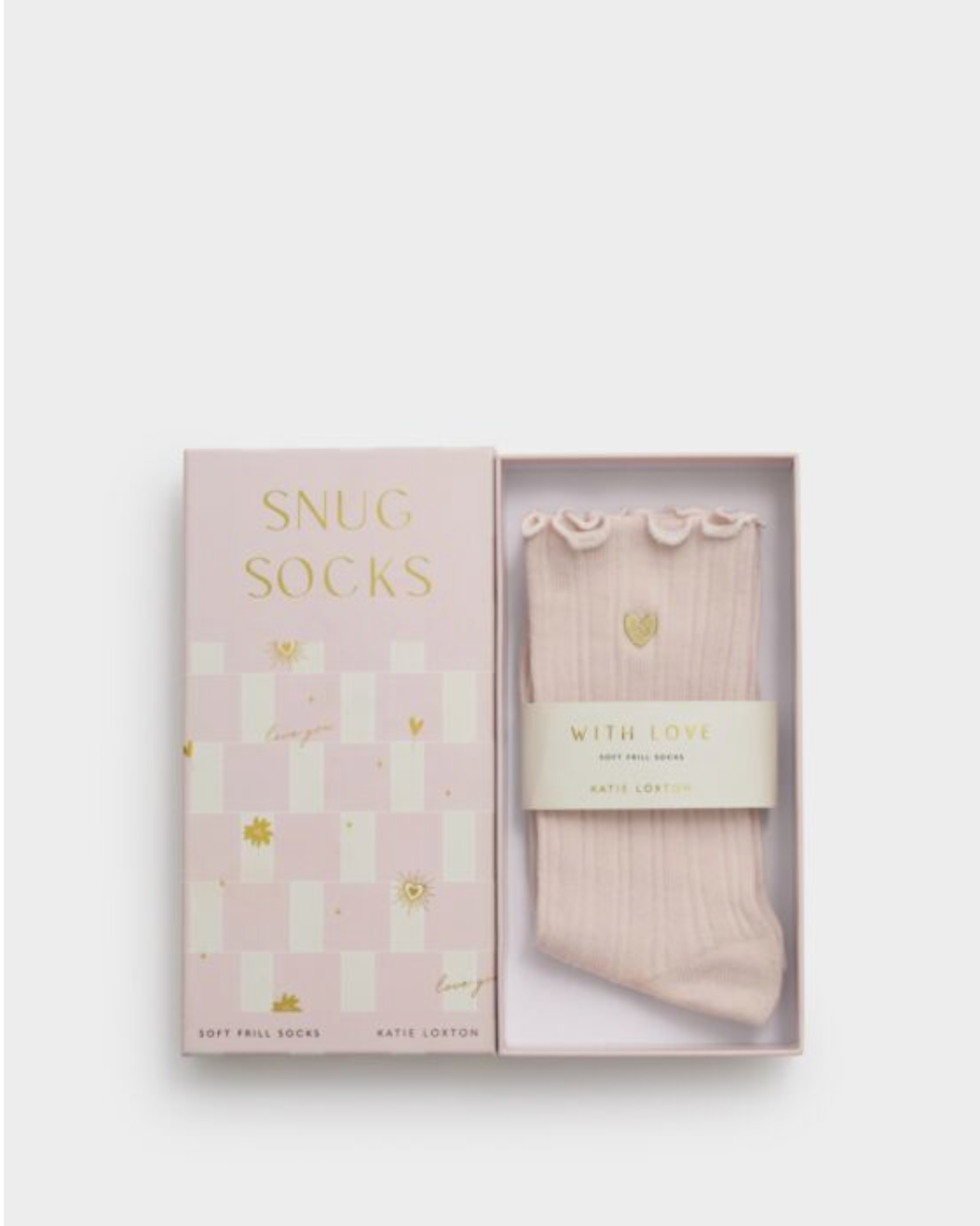 Katie Loxton | 'With Love' Frill Heart Socks Gift Set