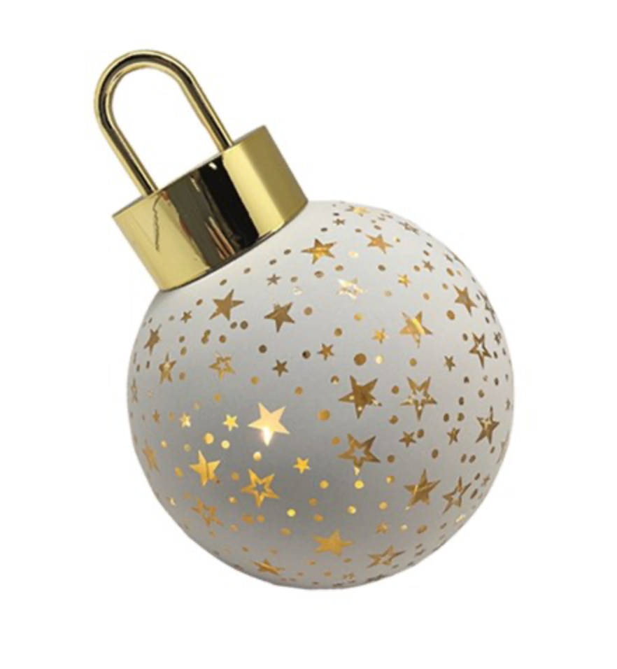 LED Bauble Decoration 12cm