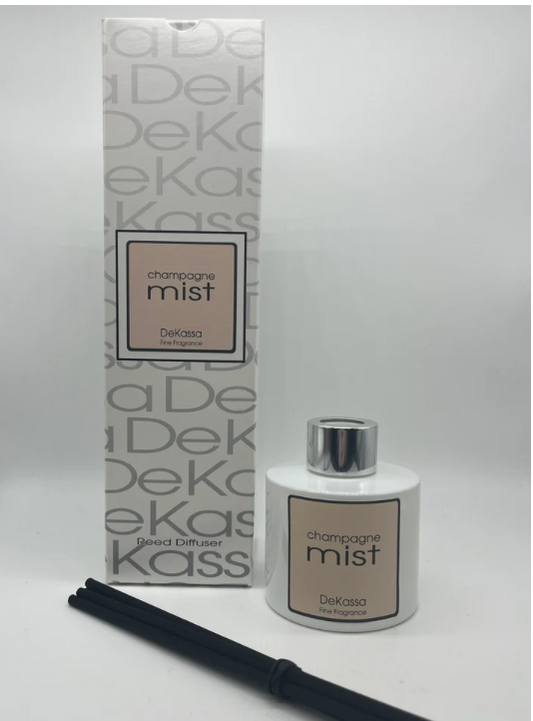 Dekassa | Champagne Mist Luxury Scented Reed Diffuser