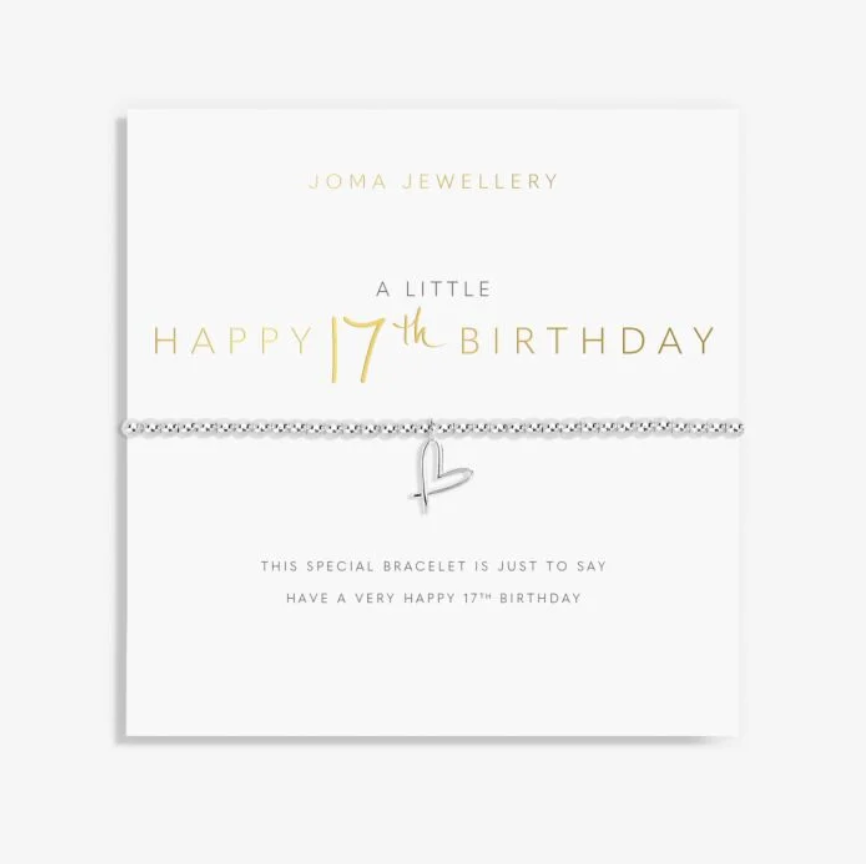 Joma Jewellery | A Little Happy 17th Birthday Bracelet