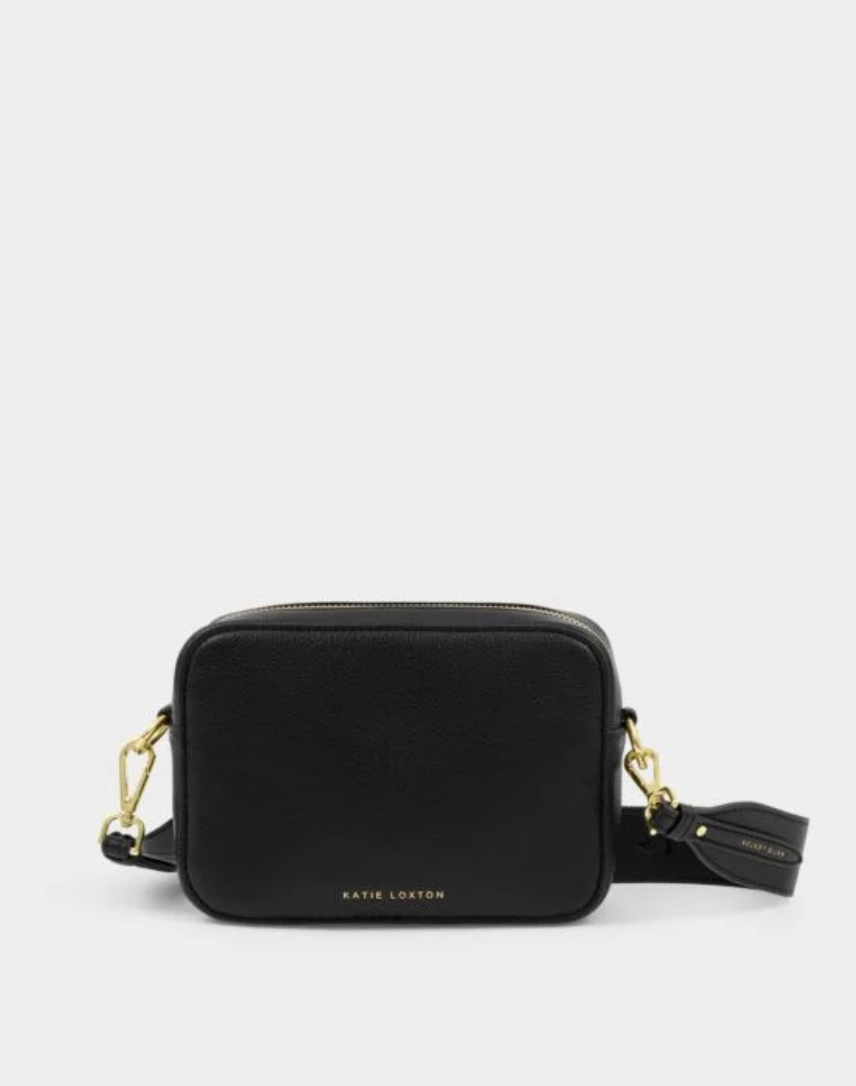 Katie Loxton | Black Avery Small Crossbody Bag