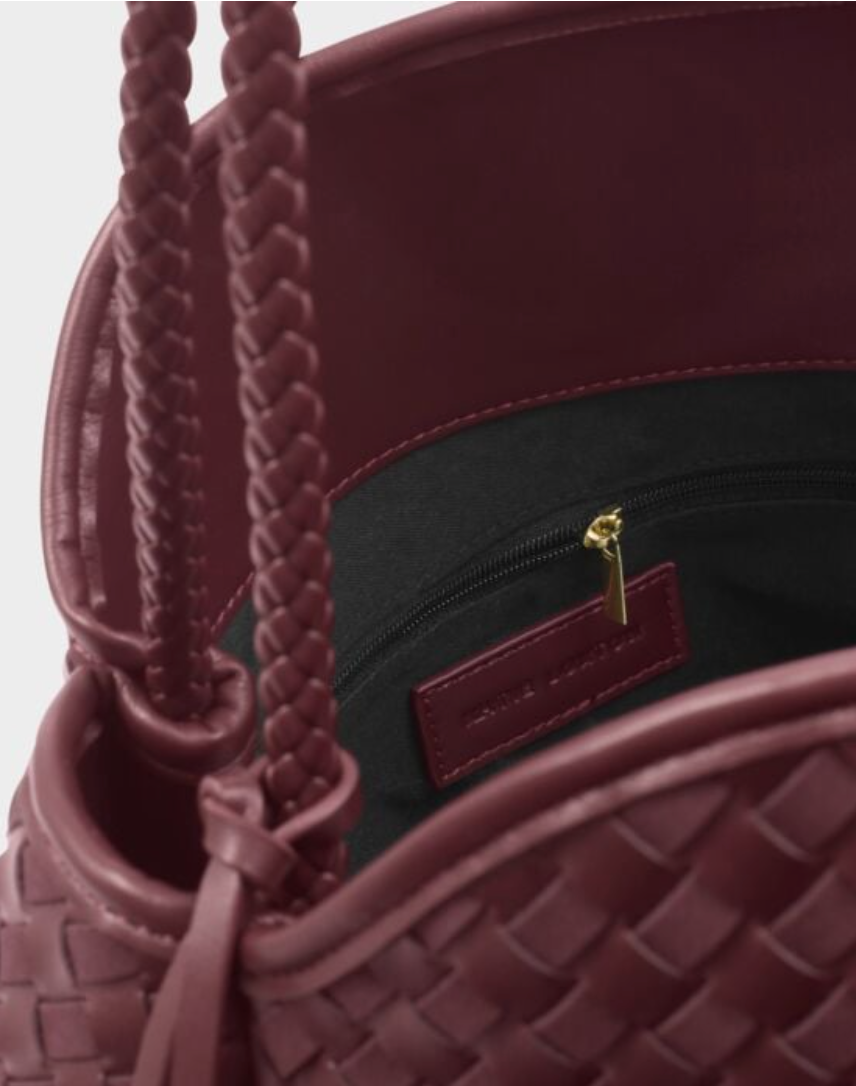 Katie Loxton | Cherry Nova Hand Woven Large Shoulder Bag