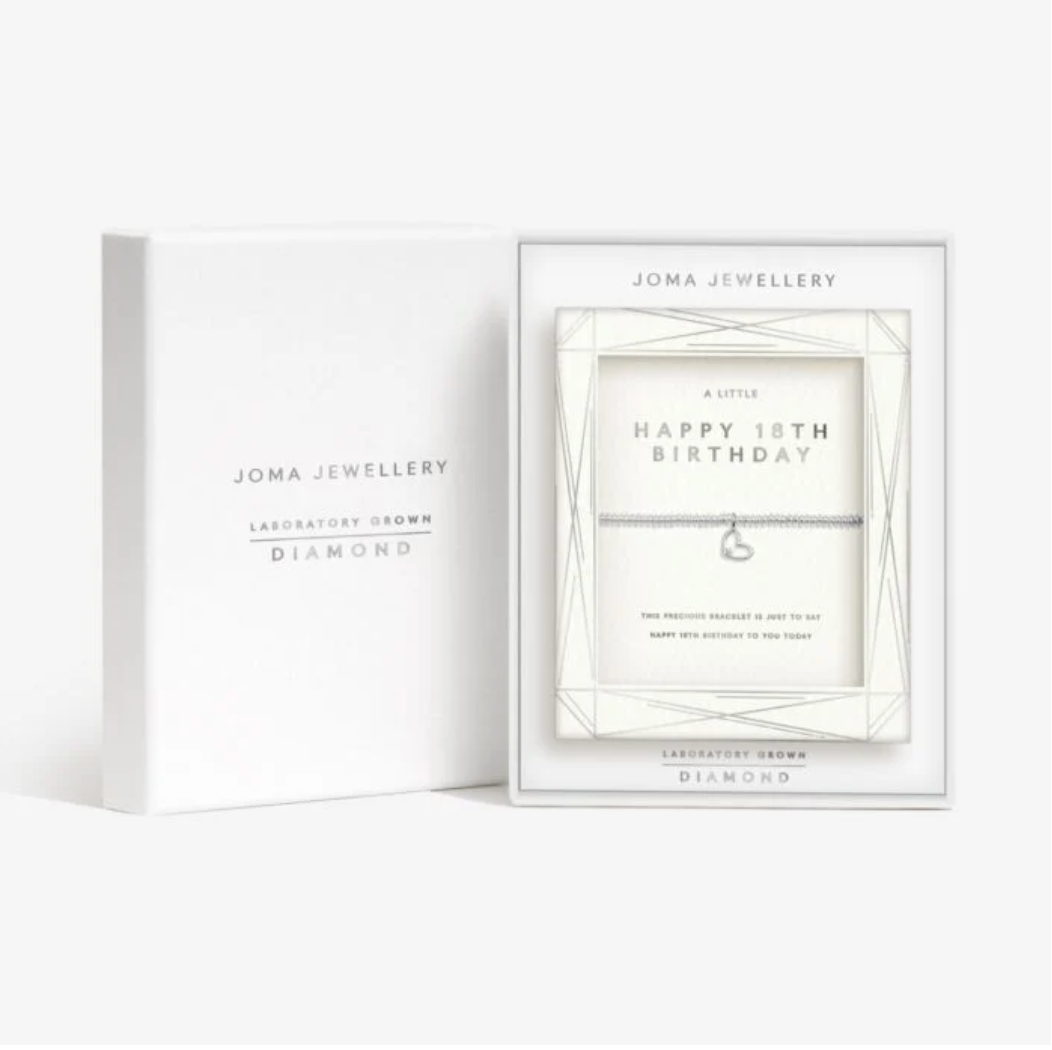 Joma Jewellery Laboratory Grown Diamond | Happy 18th Birthday