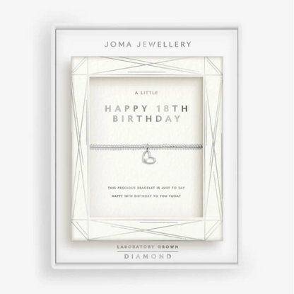 Joma Jewellery Laboratory Grown Diamond | Happy 18th Birthday
