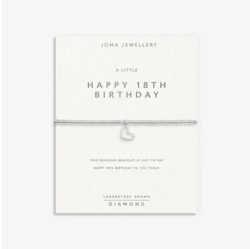Joma Jewellery Laboratory Grown Diamond | Happy 18th Birthday