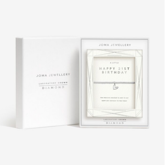 Joma Jewellery Laboratory Grown Diamond | Happy 21st Birthday