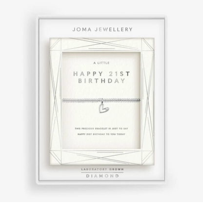 Joma Jewellery Laboratory Grown Diamond | Happy 21st Birthday