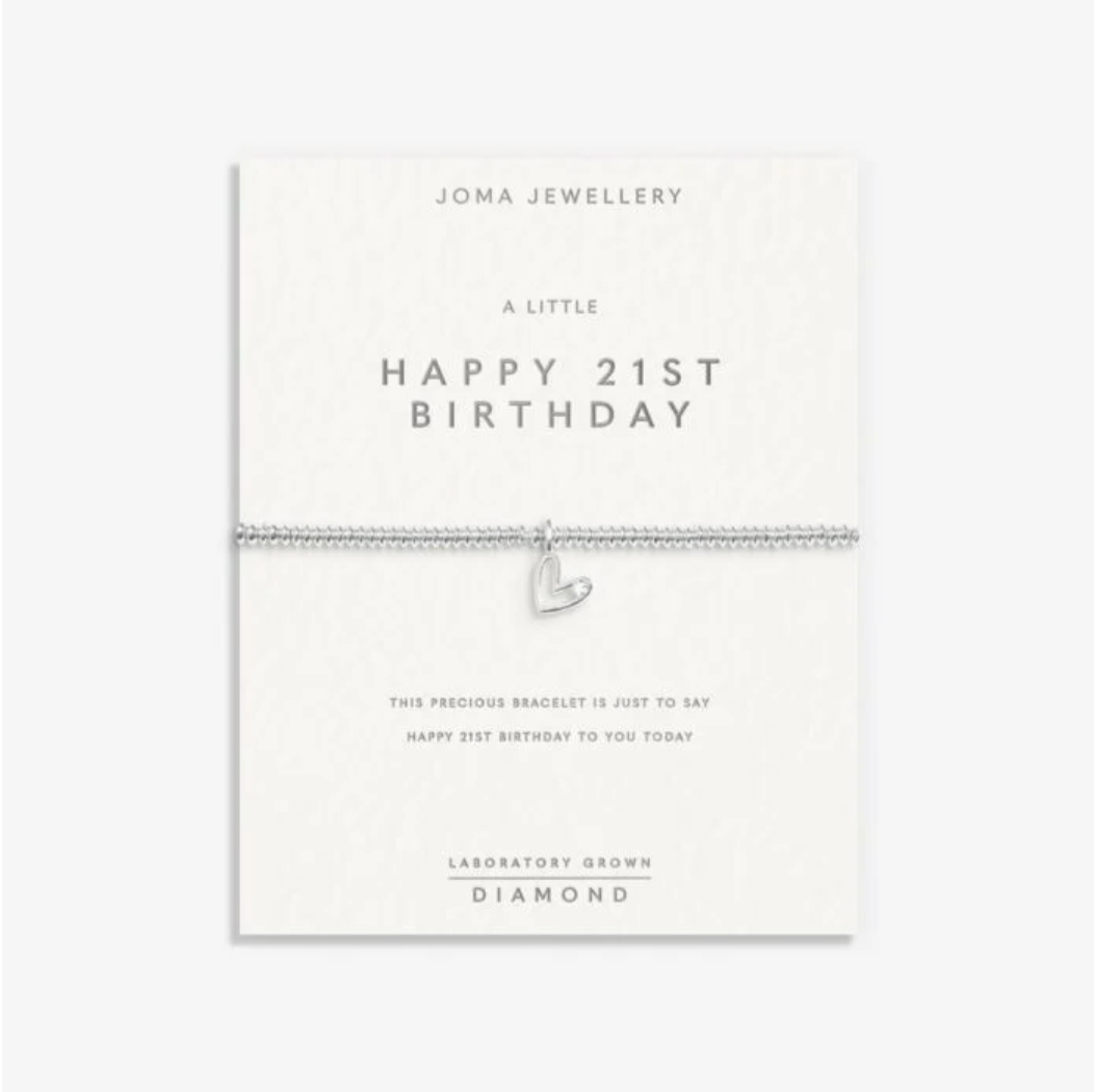 Joma Jewellery Laboratory Grown Diamond | Happy 21st Birthday