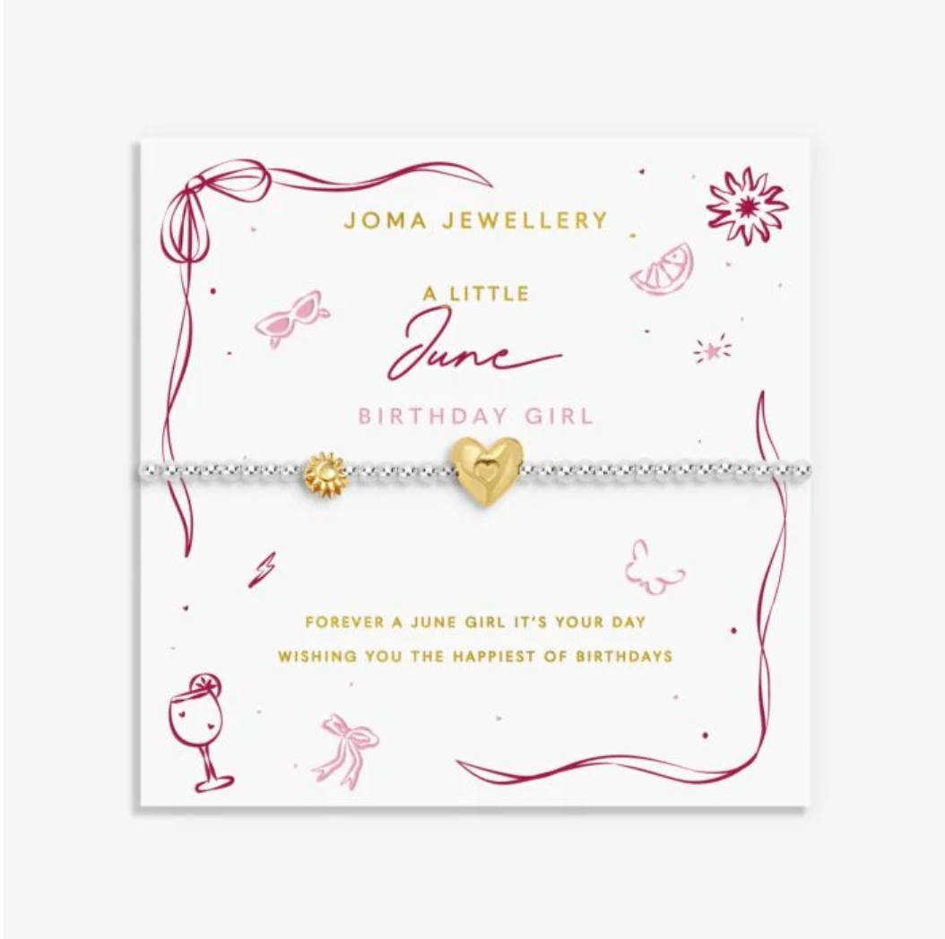Joma Jewellery  | A Little June Birthday Girl