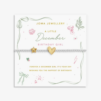 Joma Jewellery  | A Little December Birthday Girl