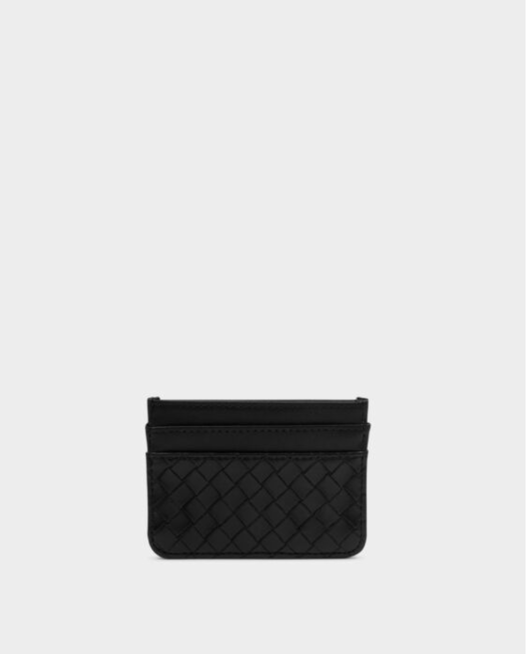 Katie Loxton | Black Nova Woven Texture Card Holder