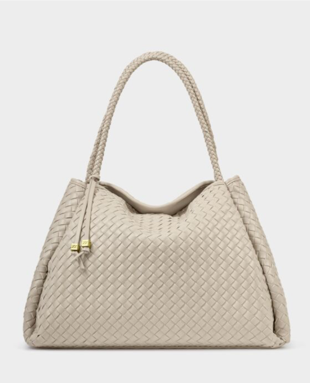 Katie Loxton | Oyster Nova Hand Woven Large Shoulder Bag