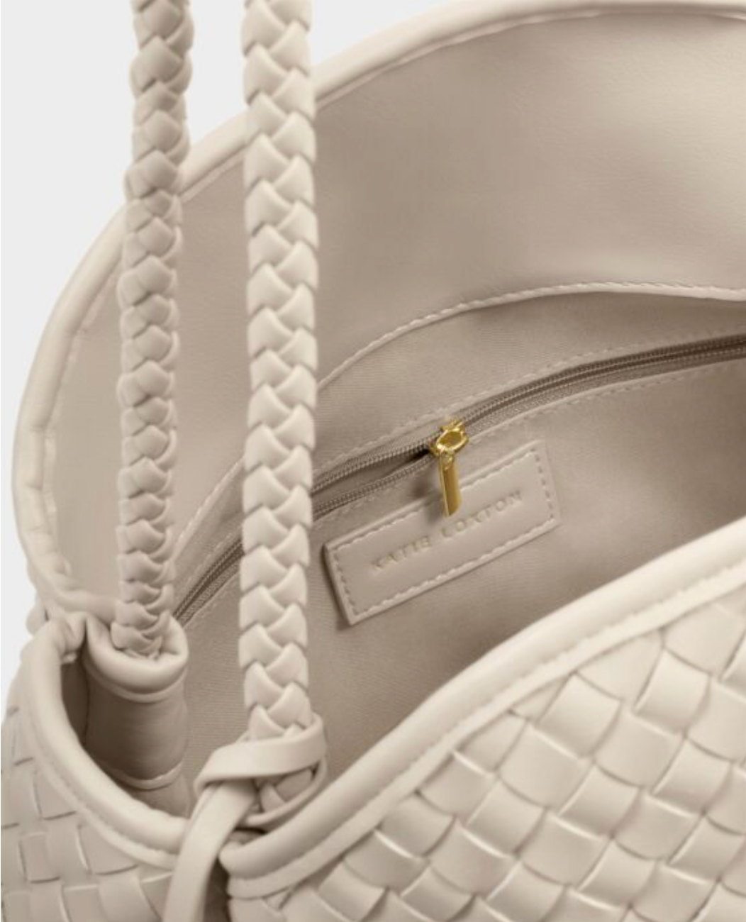 Katie Loxton | Oyster Nova Hand Woven Large Shoulder Bag