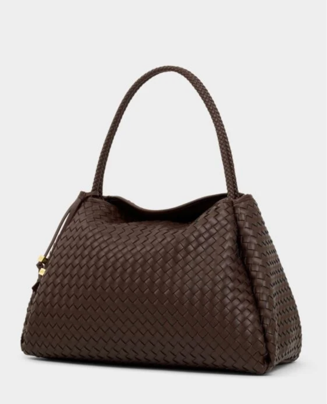 Katie Loxton | Chocolate Nova Hand Woven Large Shoulder Bag
