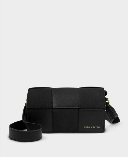Katie Loxton | Black Taya Suedette Crossbody Bag