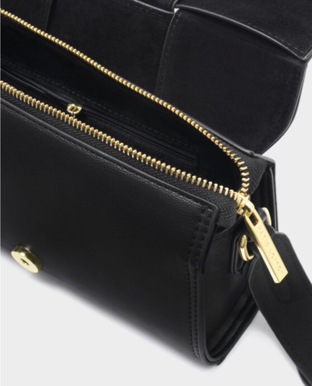 Katie Loxton | Black Taya Suedette Crossbody Bag