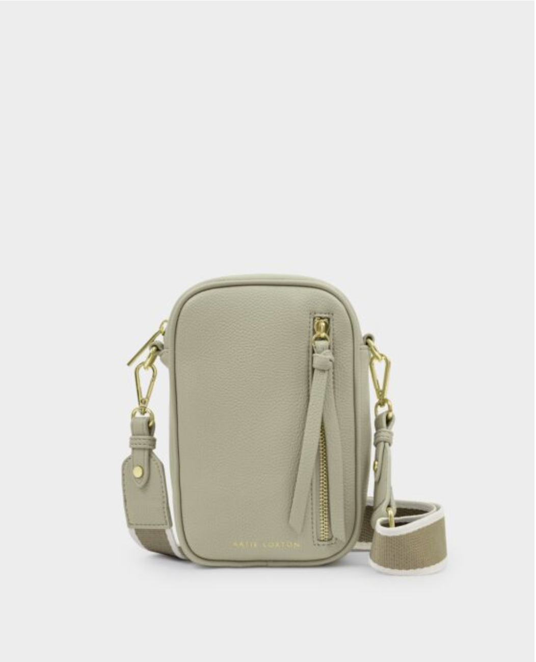 Katie Loxton | Green Mist Hallie Canvas Small Crossbody Bag
