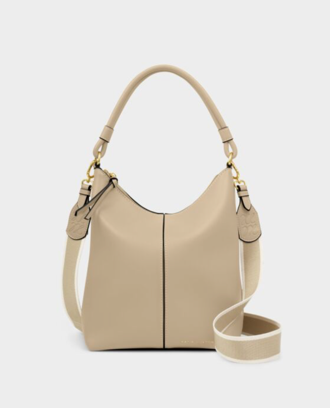 Katie Loxton | Light Taupe Hallie Satchel Bag