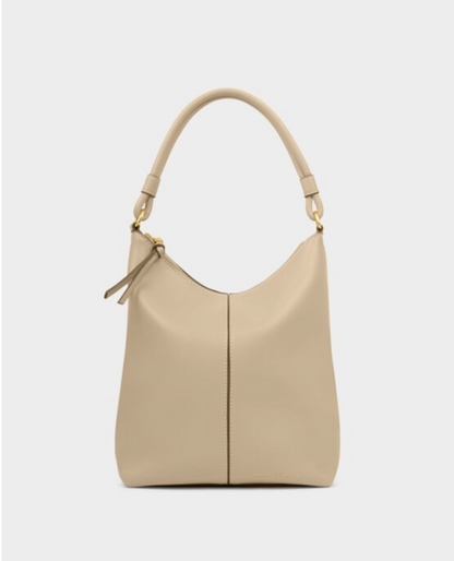 Katie Loxton | Light Taupe Hallie Satchel Bag
