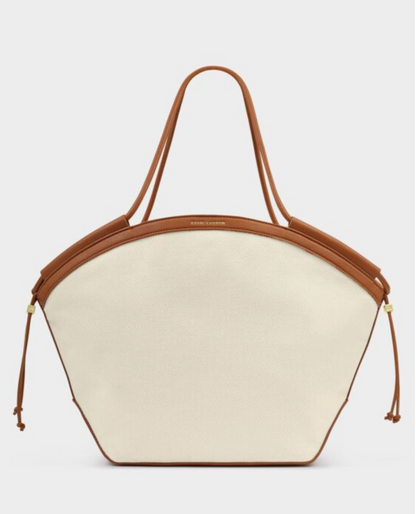 Katie Loxton | Cognac Florence Canvas Tote Bag