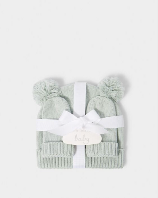 Katie Loxton | Sage Baby Hat & Mittens