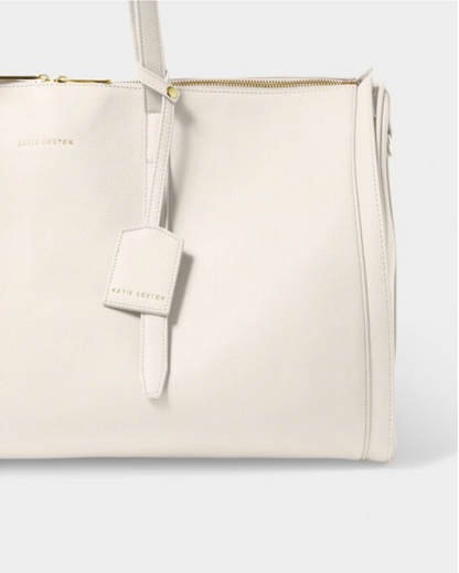 Katie Loxton | Off White Fold-Out Garment Weekend Bag