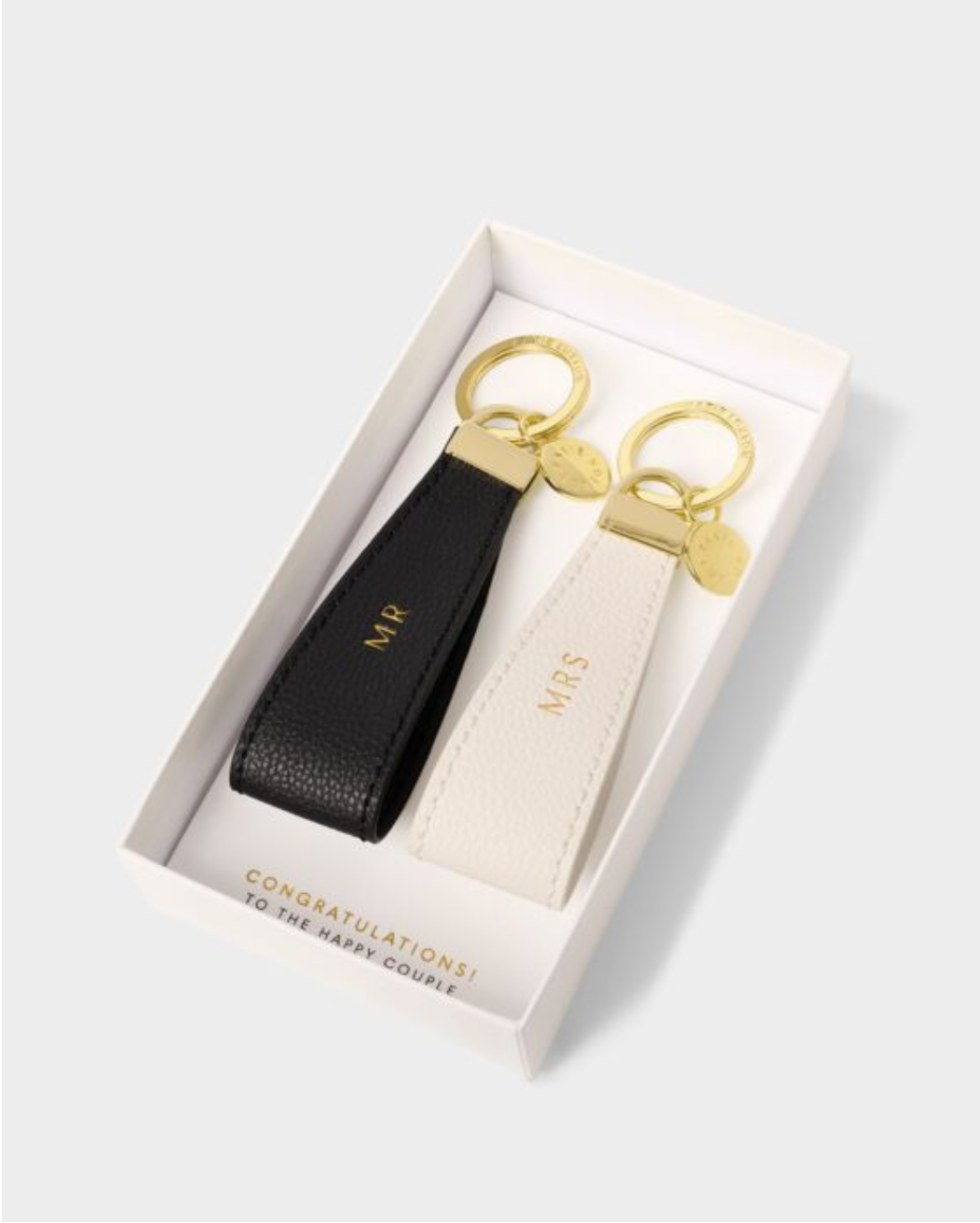 Katie Loxton | 'Mr & Mrs' Boxed Wedding Keyring