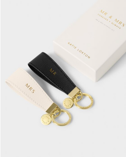 Katie Loxton | 'Mr & Mrs' Boxed Wedding Keyring