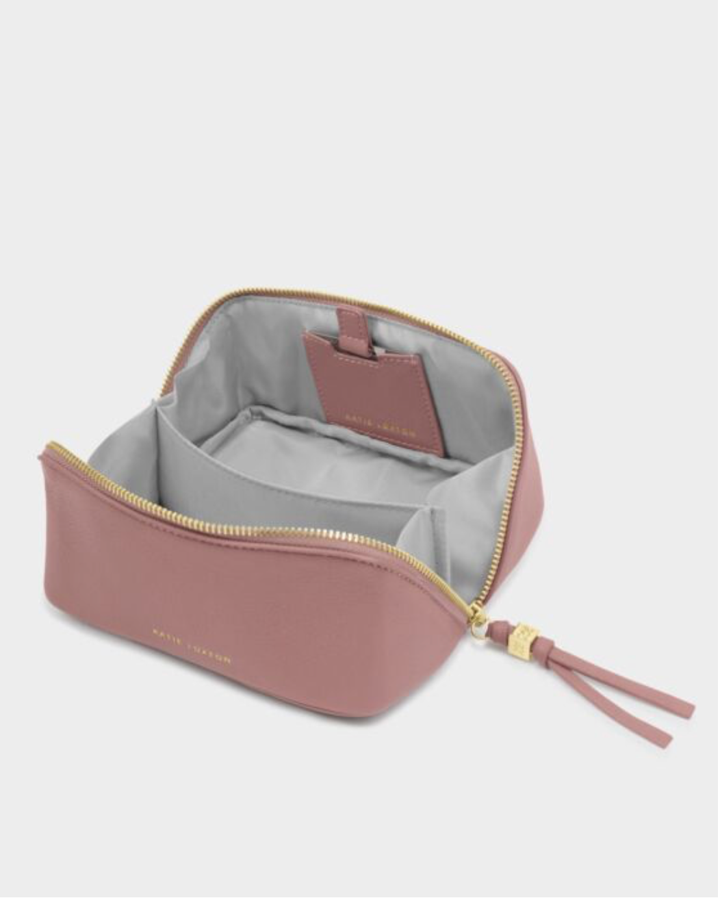 Katie Loxton | Deep Rose Fold Out Makeup Bag With Mirror