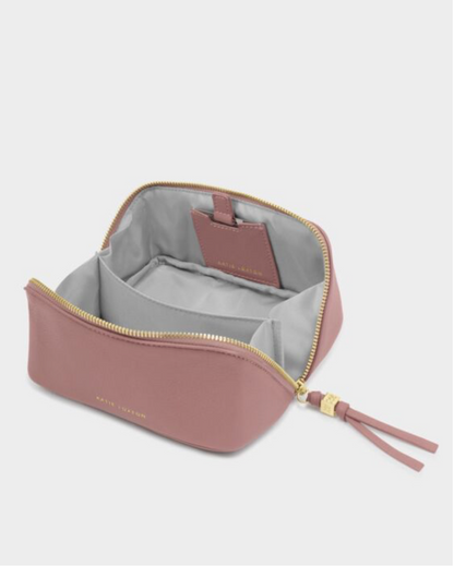 Katie Loxton | Deep Rose Fold Out Makeup Bag With Mirror