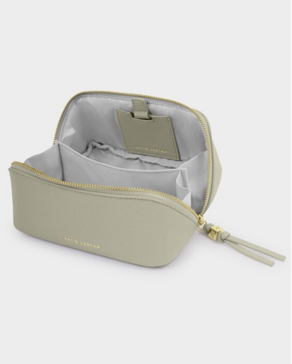 Katie Loxton | Green Mist Fold Out Makeup Bag With Mirror