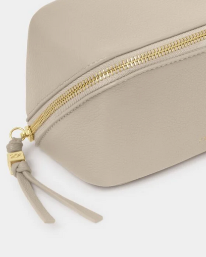 Katie Loxton | Oyster Fold Out Makeup Bag With Mirror