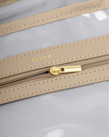 Katie Loxton | Light Taupe Hanging Makeup & Wash Bag