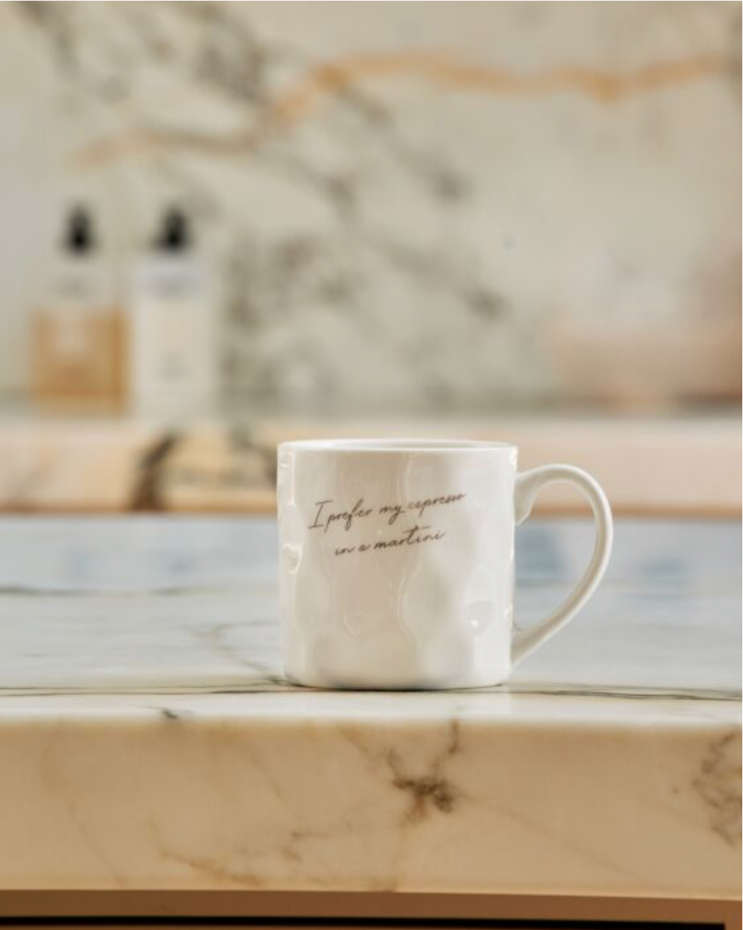 Katie Loxton | 'I Prefer My Espresso in a Martini' Gift Bow Mug