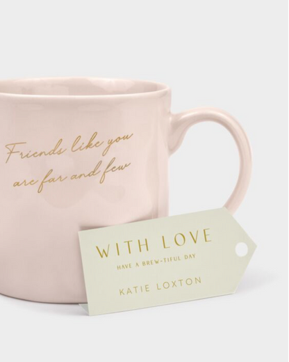 Katie Loxton | 'Friends Like You Are Far and Few' Gift Bow Mug