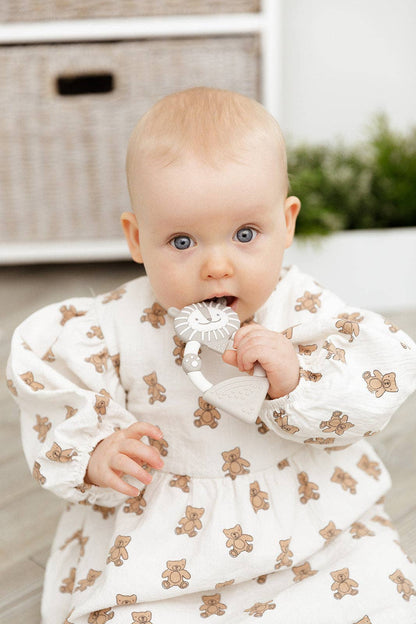 Bertie the Lion Teether - Textured Baby Teether