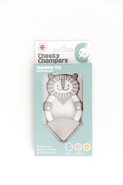Bertie the Lion Teether - Textured Baby Teether