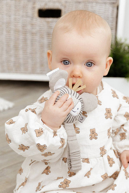 Bertie the Lion Teether - Textured Baby Teether