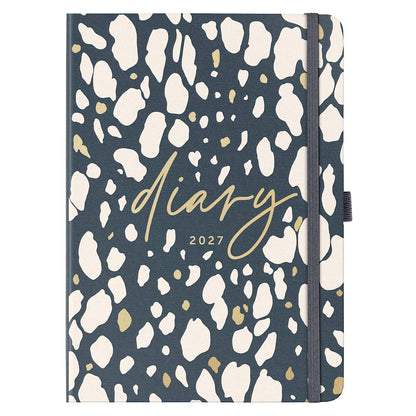 Busy Life Diary 2027 Charcoal Animal Spot - Busy B