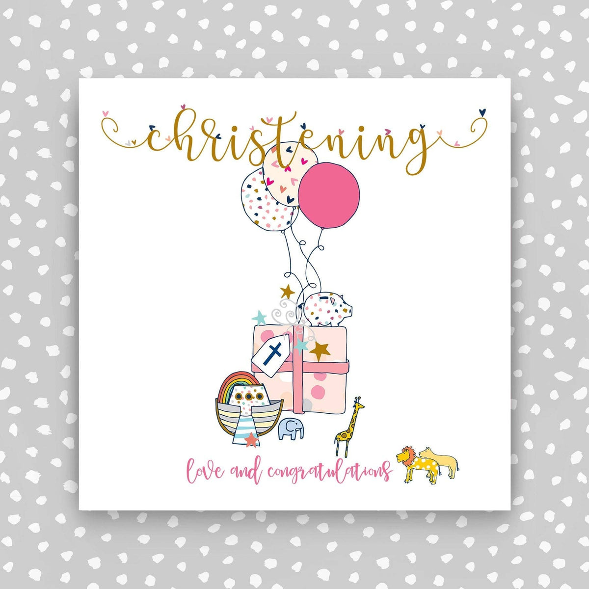 Christening Girl  Card(TJ06)