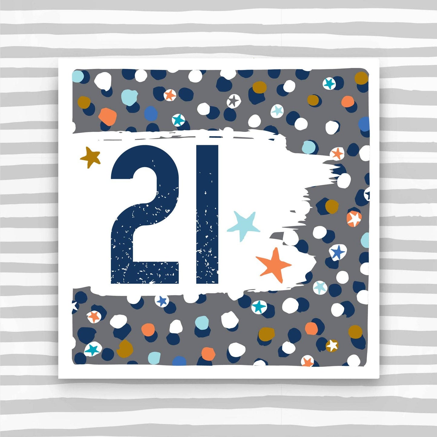 PBS70 - 21st Male Birthday Card