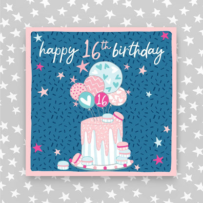 16th Birthday Card Girl (PH34)