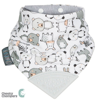 Panda Pals Neckerchew - Teething Dribble Bib