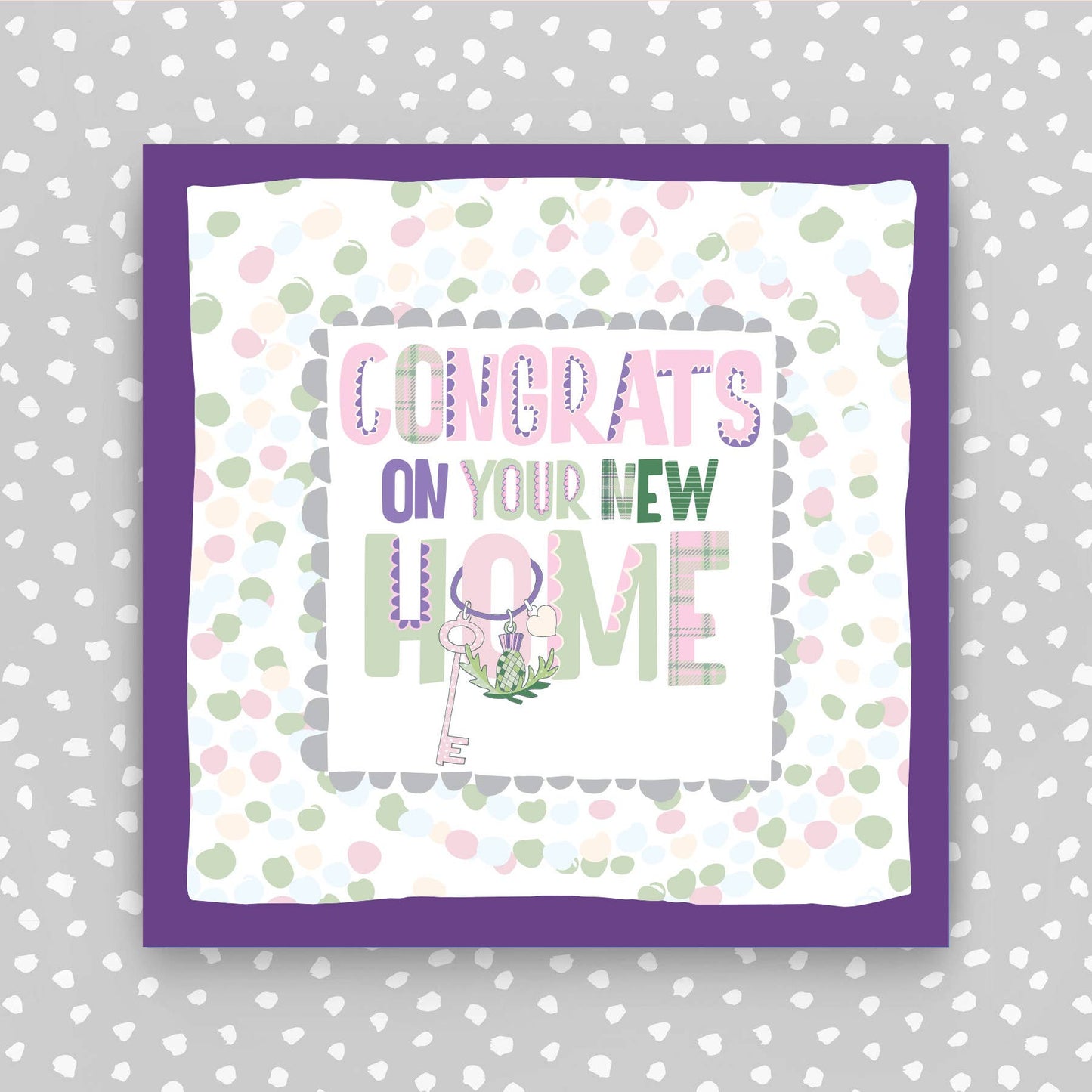 TF187 - Scottish - New Home Greeting Card