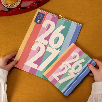 Mid-Year Diary 2026/27 - Stripe - Week to View - Busy B